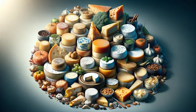 Try 100 Different Types of Cheese